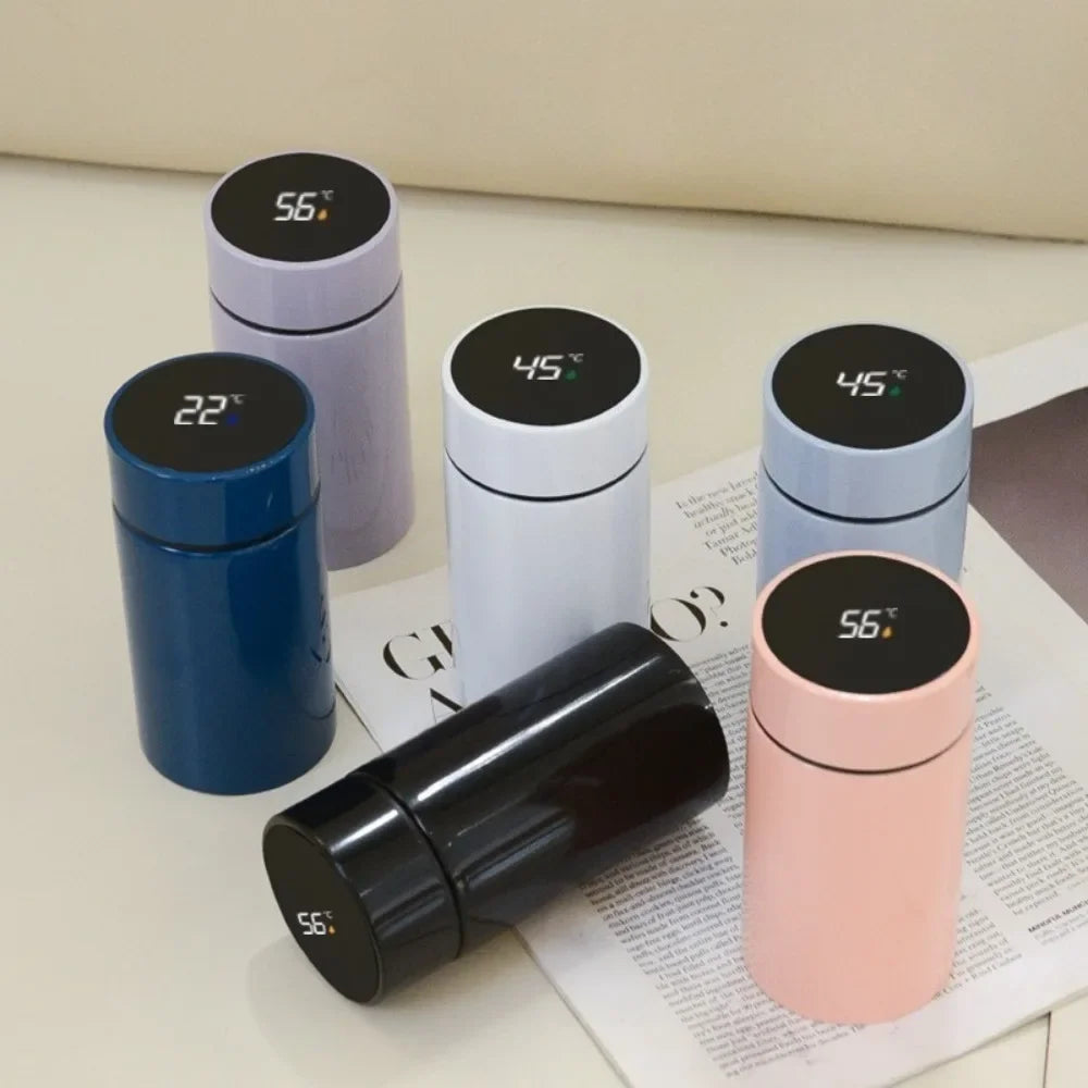 Mini Thermos Cup Double Wall Vacuum Insulation 304Stainless Steel Metal Cup BPA Free Leak Proof Keeps Cold or Hot for 12 Hours